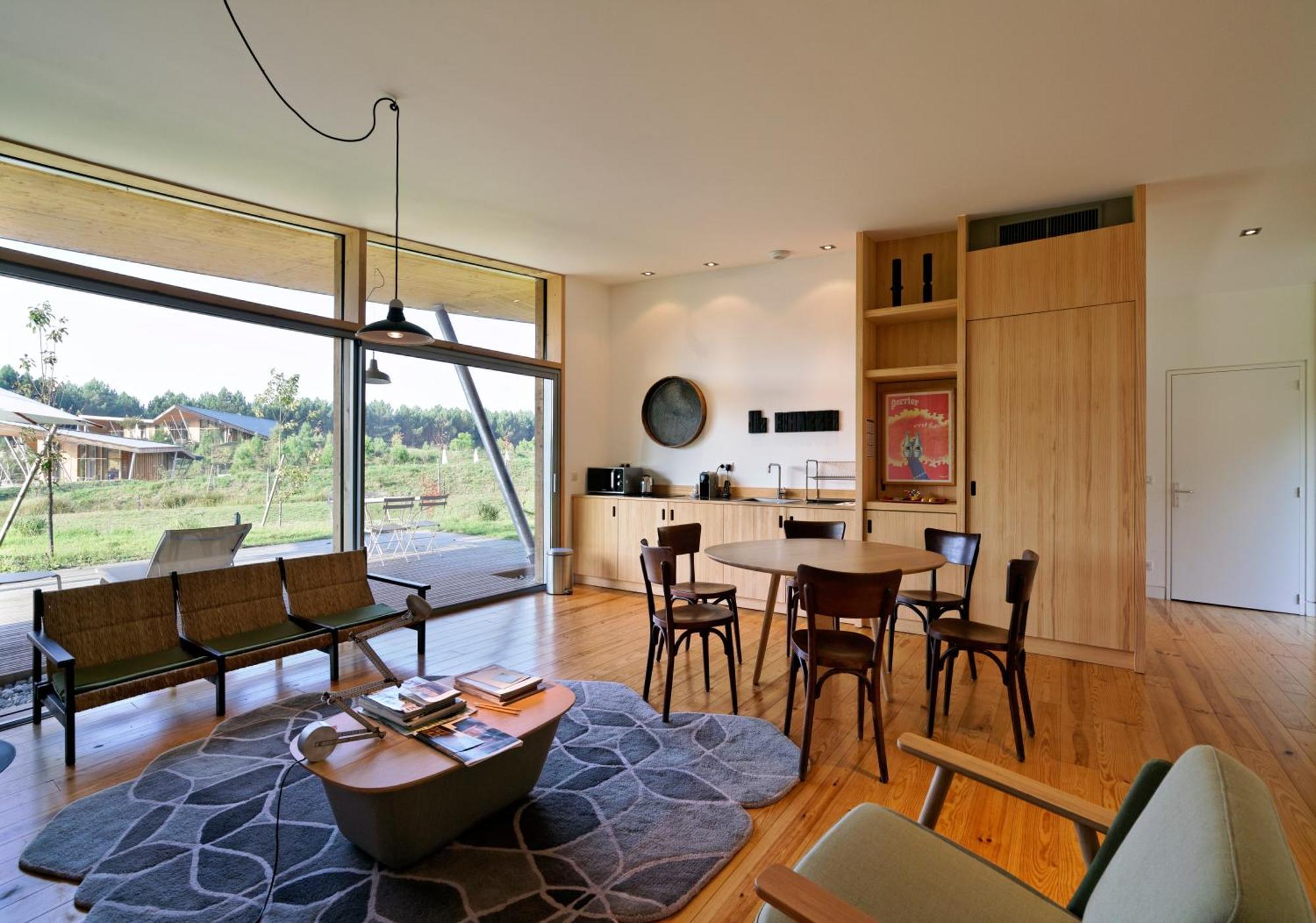 Les Echasses Golf & Surf Eco Lodge Saubion Экстерьер фото